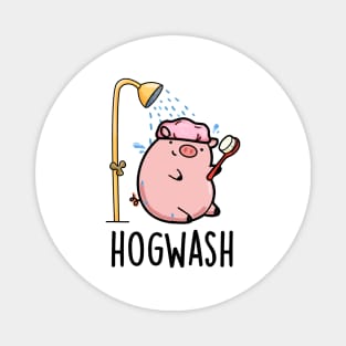 Hogwash Cute Pig Pun Magnet